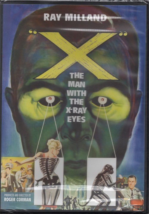 X The Man with XRay Eyes (1963) DVD